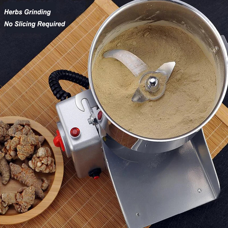 Parts Free Big Capacity 800G 3000W Herb Grinder Coffee Machine Grain Spices Mill Medicine Wheat Mixer Dry Food Grinder
مطحنة متعددة الأستعمالات للطحن الجاف